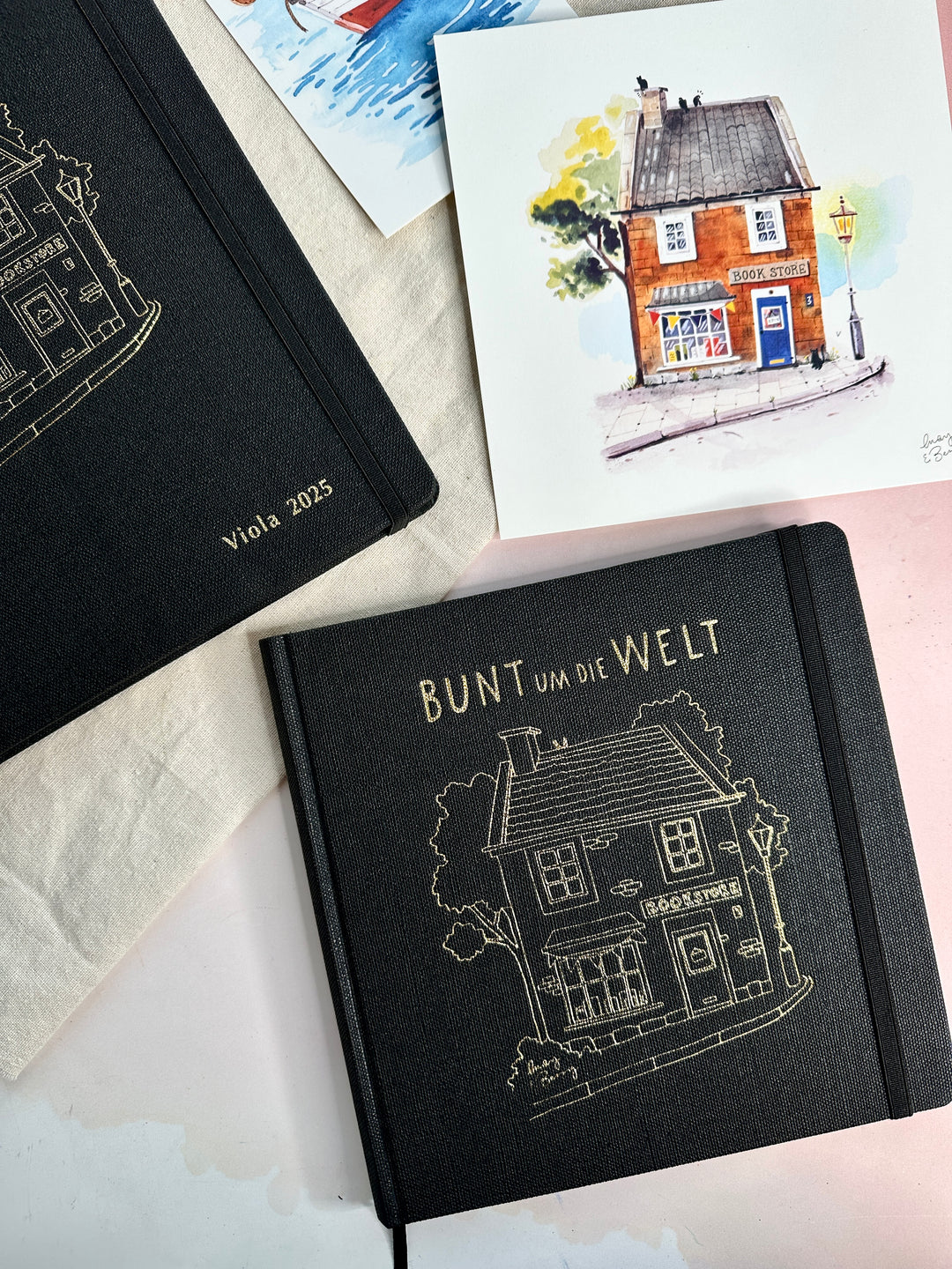 2025 May & Berry - Bunt um die Welt Watercolor Book