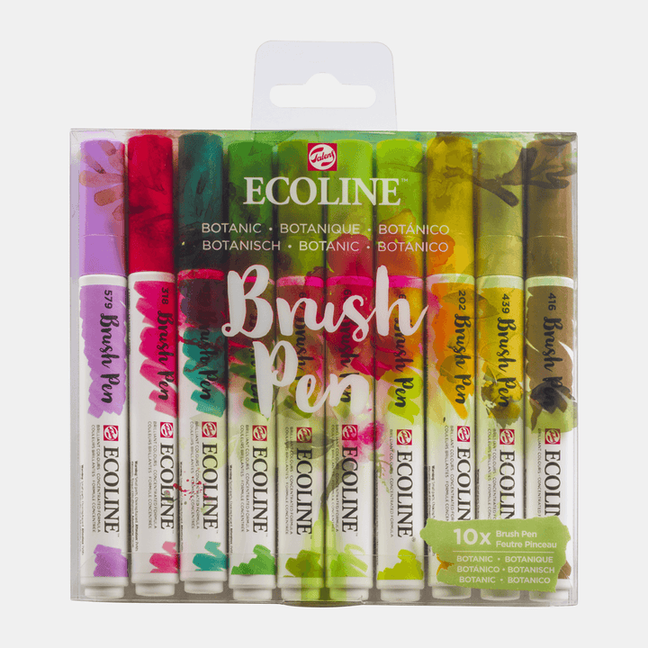 10er Brushpen Set Botanic - Stifteliebe