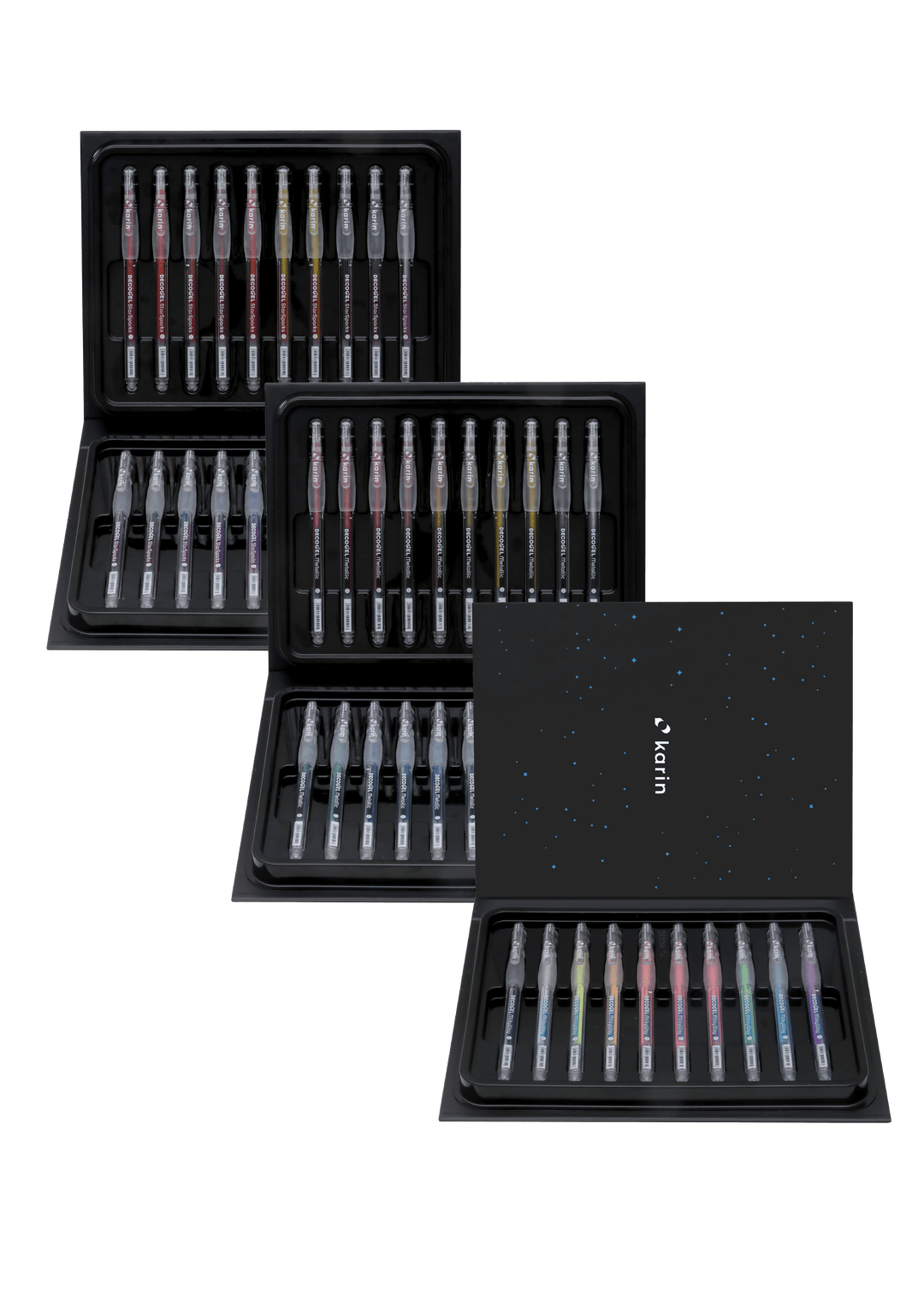 DECOGEL COSMIC SET alle 50 Farben - Stifteliebe