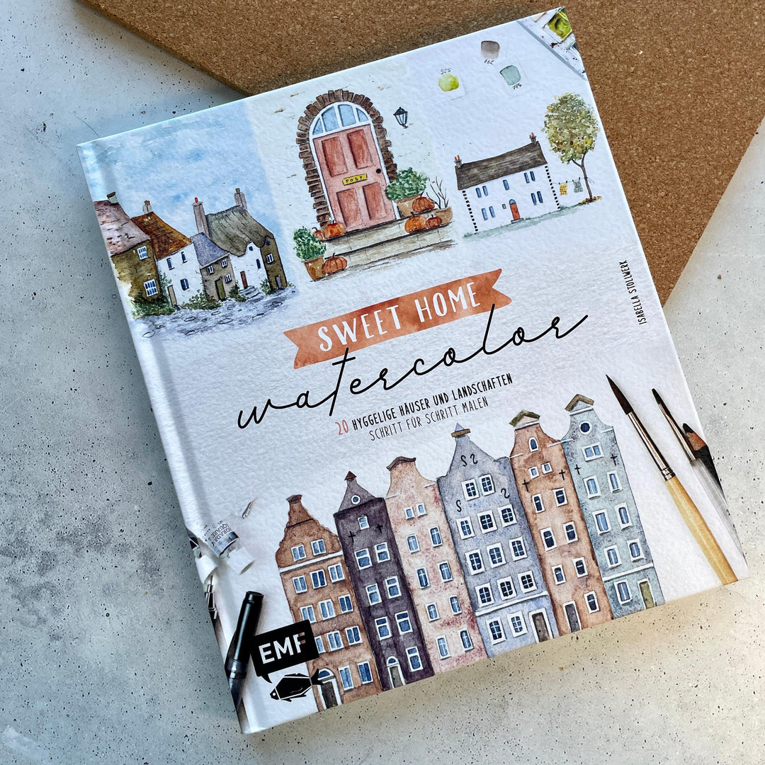 Buch Sweet Home Watercolor von Isabella Stollwerk - Stifteliebe