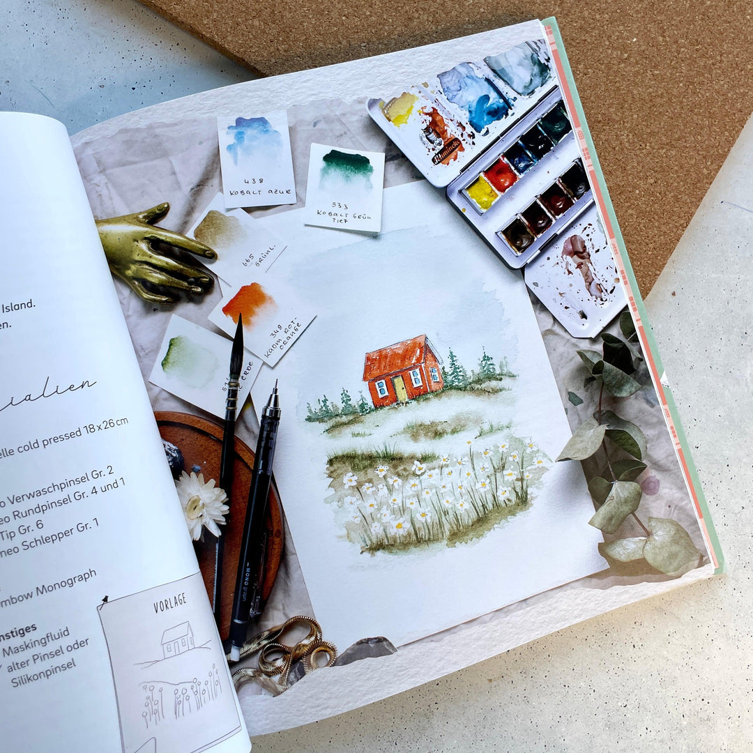 Buch Sweet Home Watercolor von Isabella Stollwerk - Stifteliebe