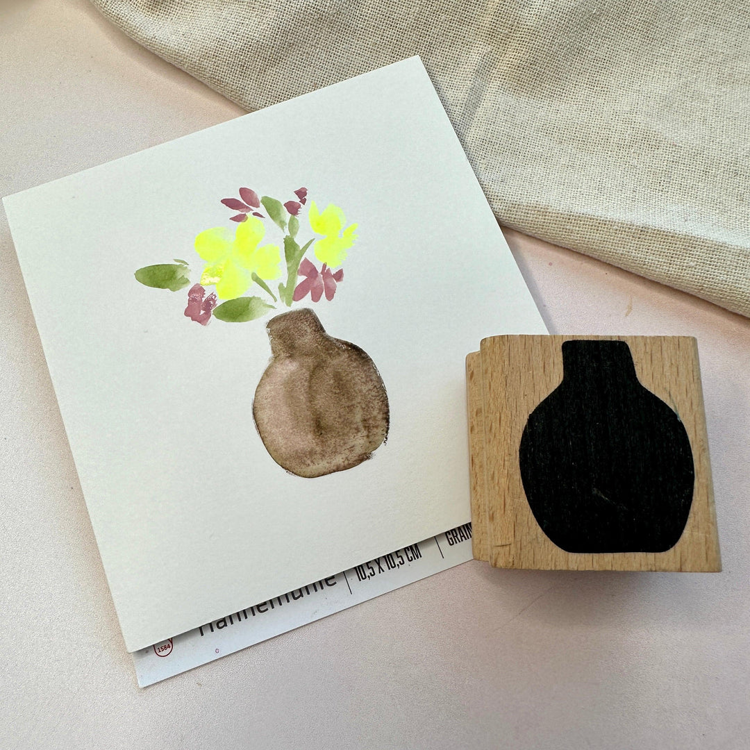 Stempel Blumenvase - Stifteliebe