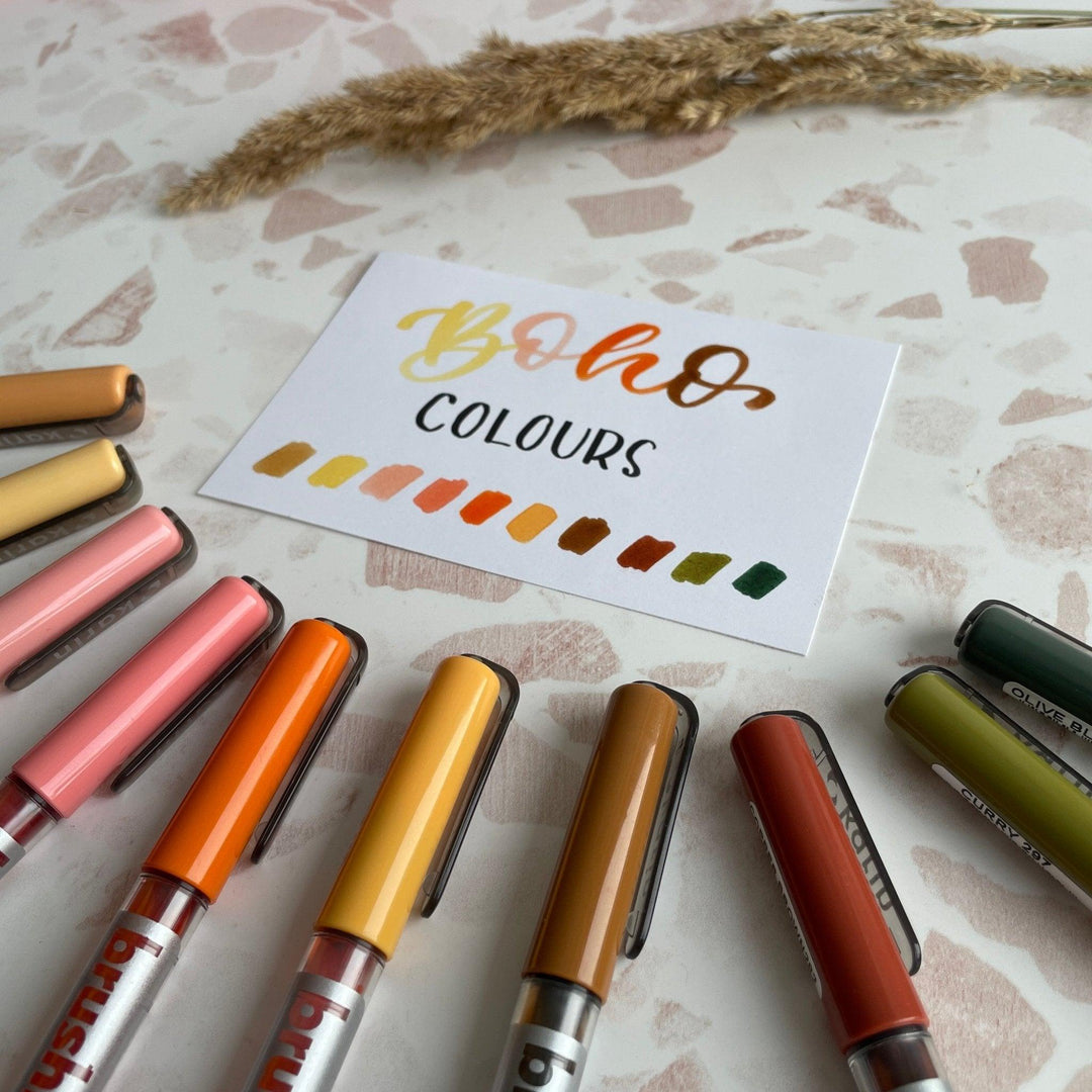 Brushmarker Pro Boho 10er Set - Stifteliebe