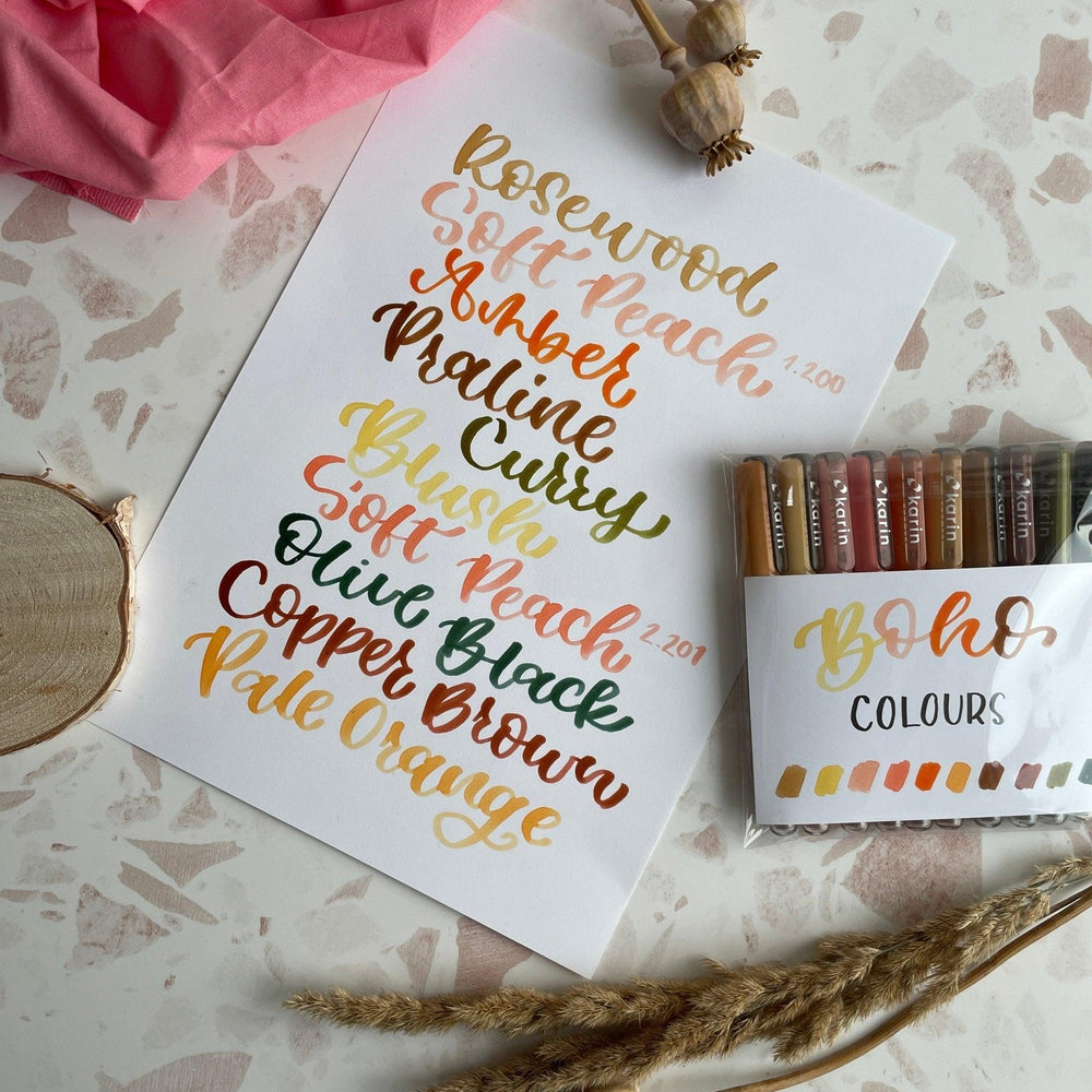 Brushmarker Pro Boho 10er Set - Stifteliebe