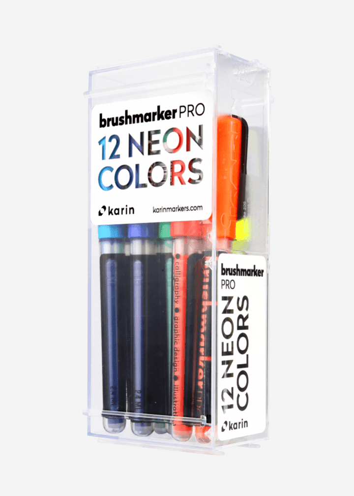 Brushmarker Pro NEON 12er Set - Stifteliebe