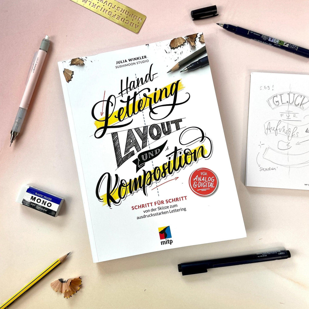 Buch Handlettering Layout & Komposition - Stifteliebe