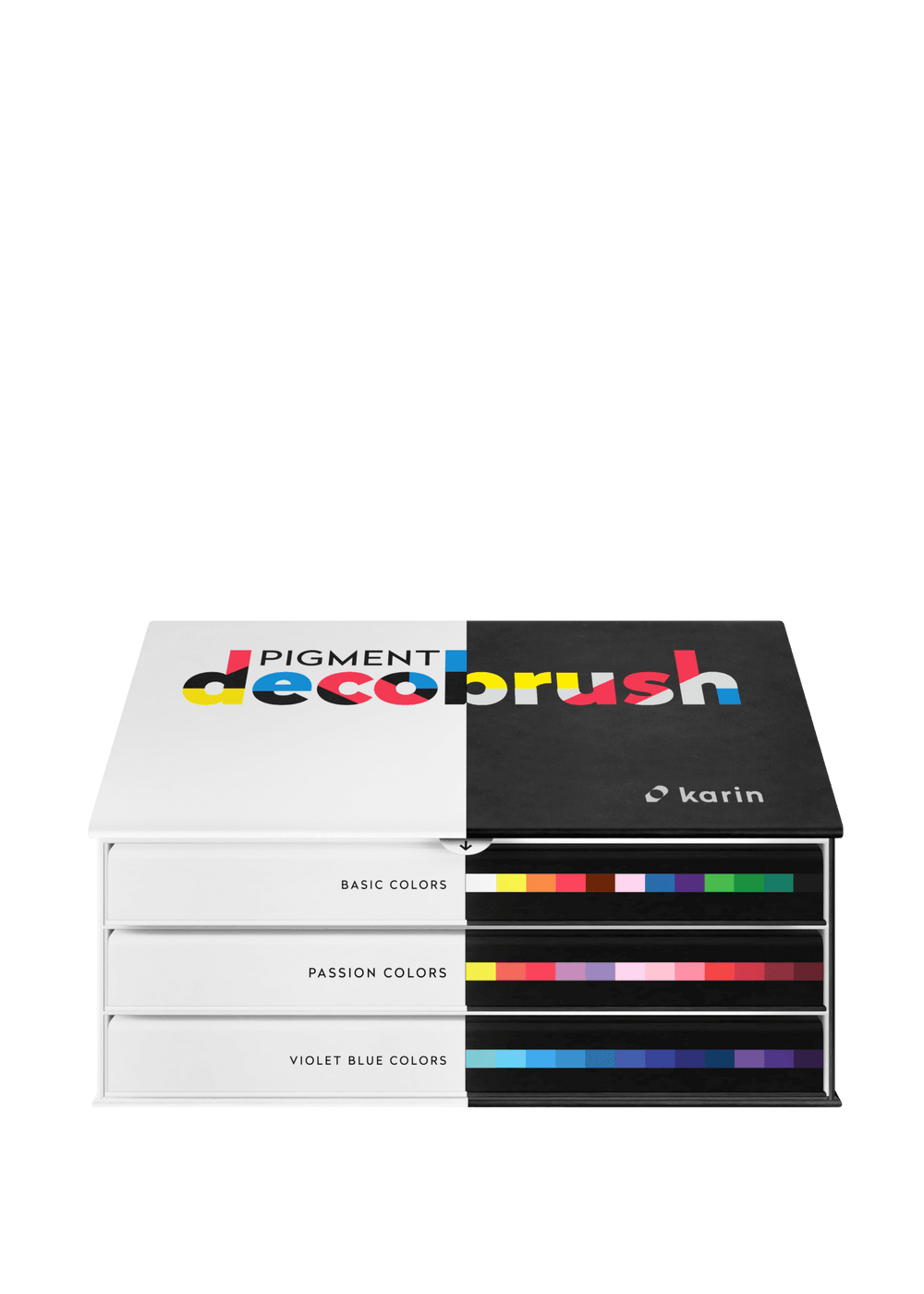 PIGMENT Decobrush Designer Set 36 Farben - Stifteliebe