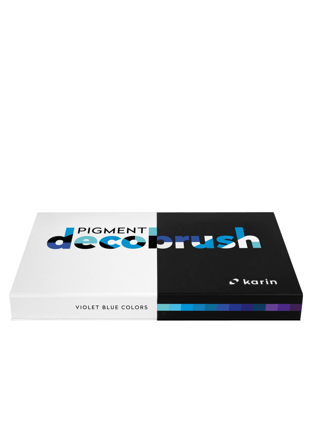 PIGMENT Decobrush Violet-Blue Set 12 Farben - Stifteliebe