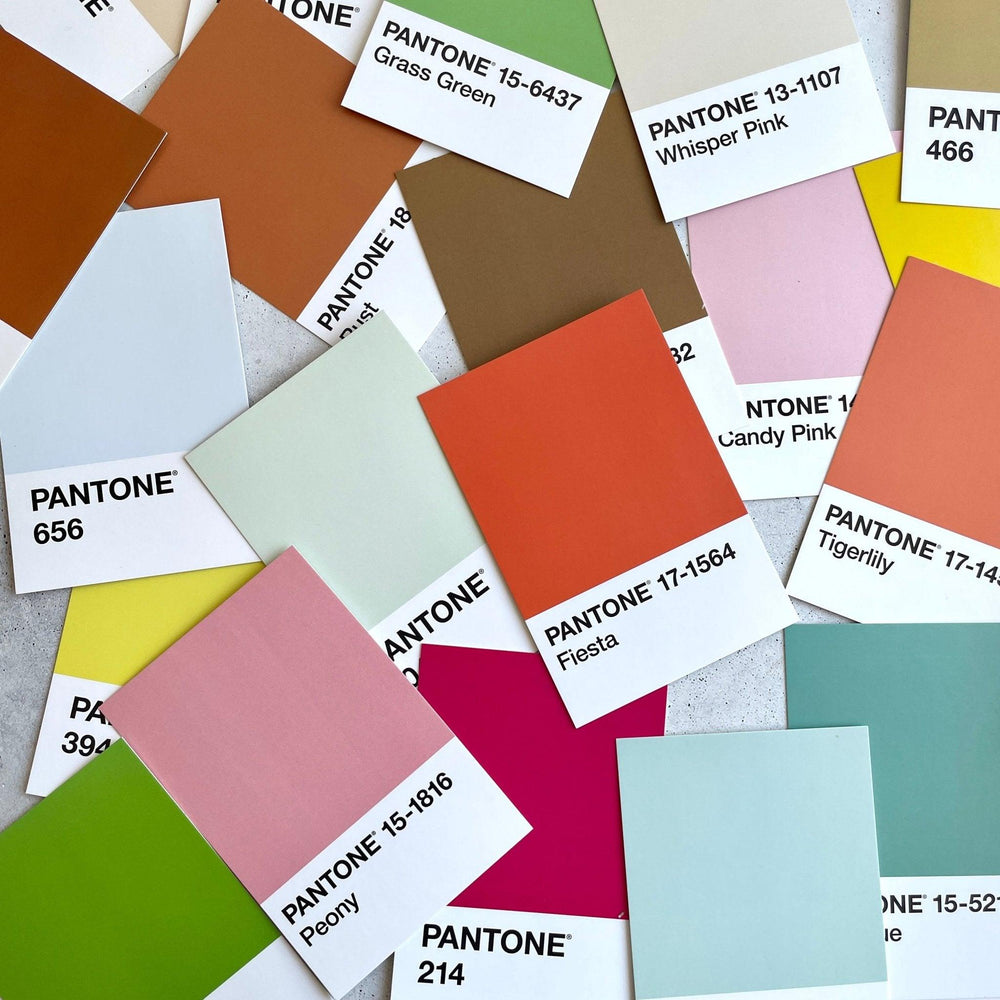 Postkarten Set Pantone - Stifteliebe