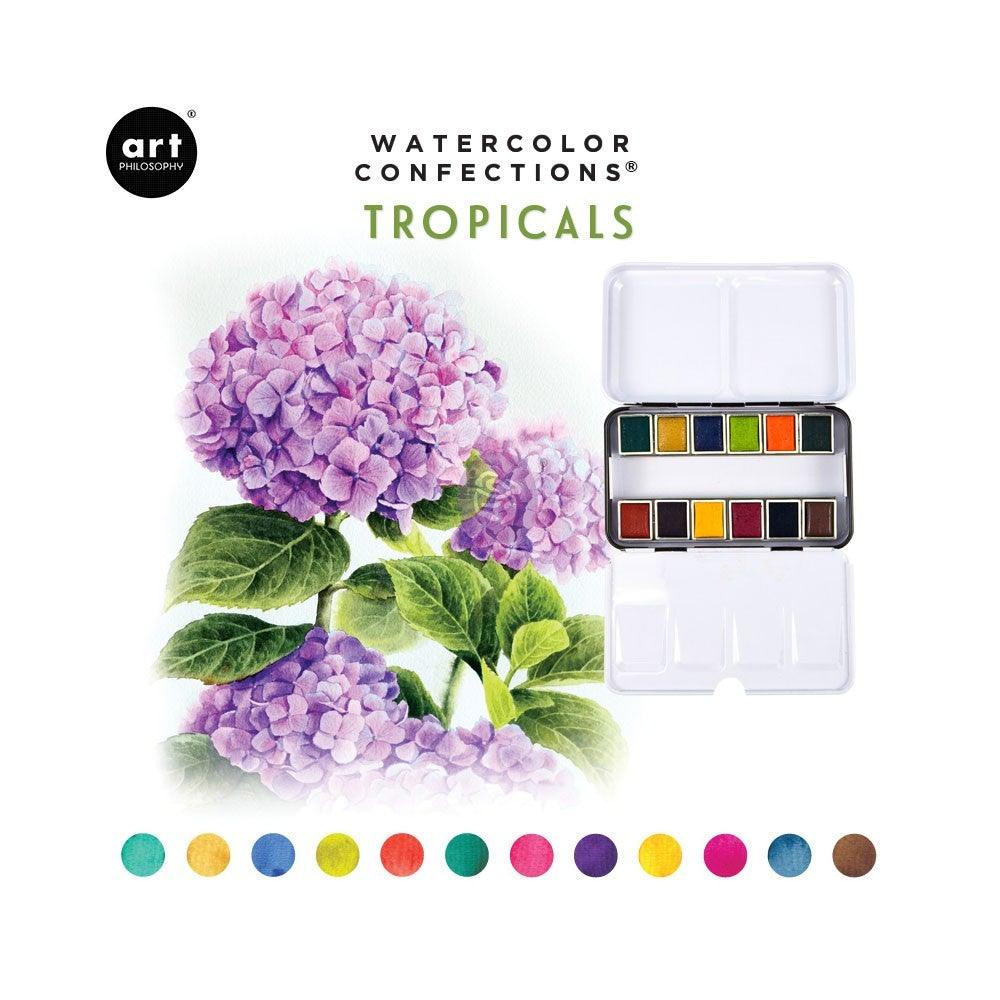 "Tropicals" Watercolor Confections - Stifteliebe