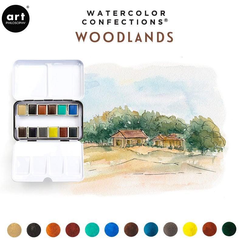 "Woodlands" Watercolor Confections - Stifteliebe
